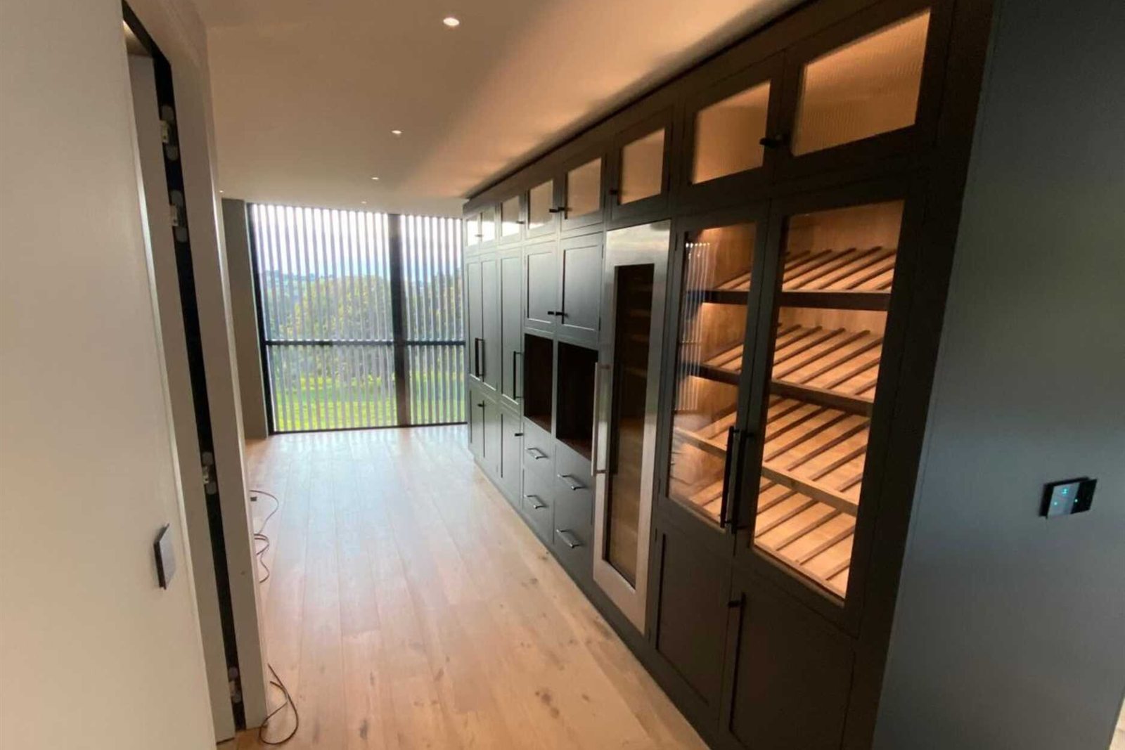 Full House Refurbishment 5 Bespoke joinery with integrated lighting