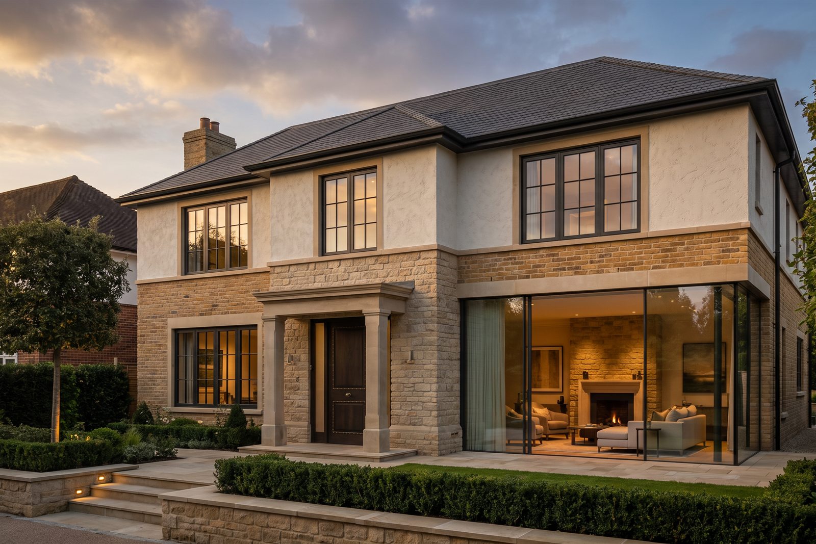 Bespoke stone home